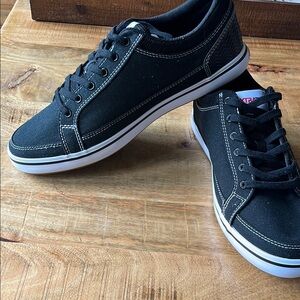 Black Canvas Men's Sneakers